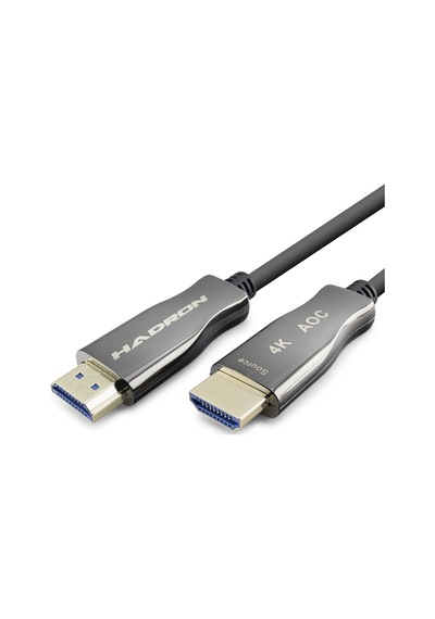 Fiber Optik Hdmı 2.0 Kablo 4k 60 Hz 60 M Siyah Gri Hdx2060 Tg 5klfk5h