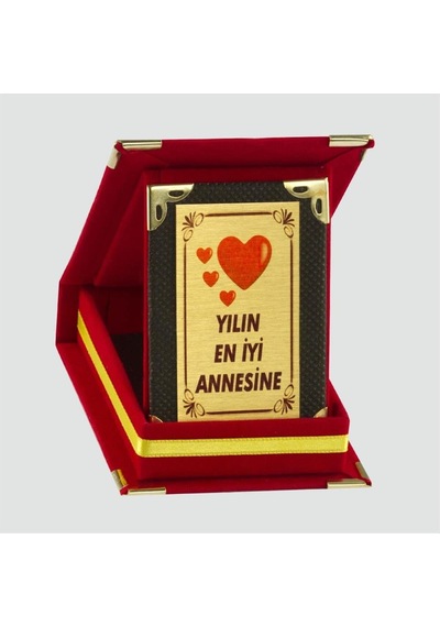 Yılın En İyi Csmtex - 78 Annesine Plaketi-kırmızı Çok Renkli