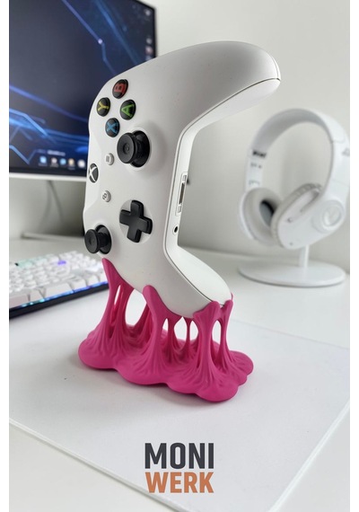 Xbox Uyumlu Bubble Gum Tasarımlı Pembe Oyun Kolu Standı