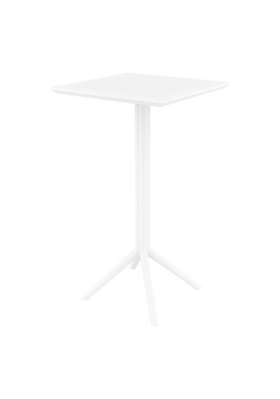 Asmasa44 Siesta Sky Katlanır Bar Masası 108 CM Beyaz