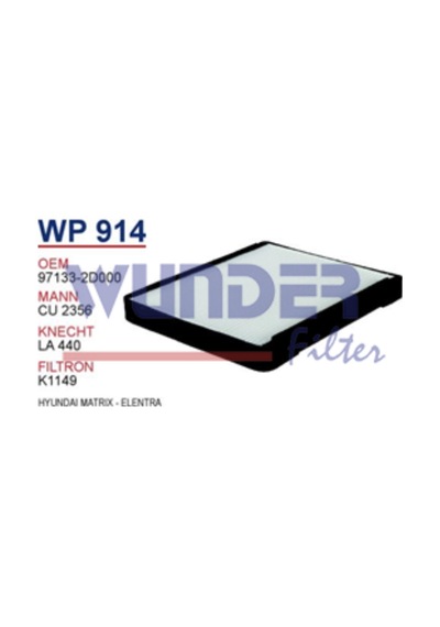 Wp914 97133-2d000 Hyundaı Matrix Elantra Polen Filtresi