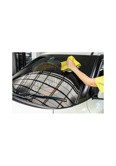 Everest Çift Taraflı Mikrofiber Araç Kurulama Bezi & Oto Yıkama Havlusu 50x70 Sarı