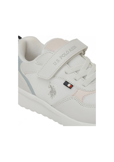 U.s. Polo Assn. Posse Jr 6fx Beyaz Kız Çocuk Sneaker 000000000102155688 Beyaz-pudra-mavı
