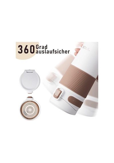 Tkk 450 Ml Pembe Paslanmaz Çelik Termos Matara - Kahve Kupası/Termosu