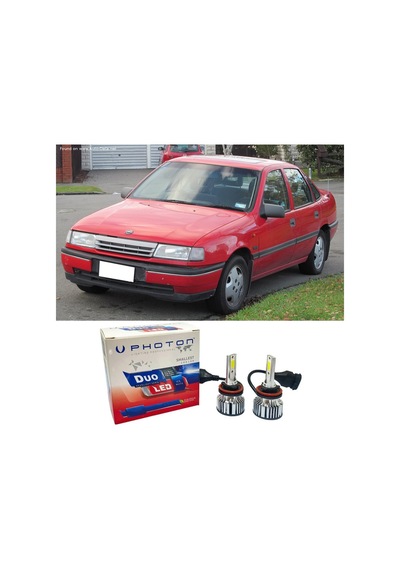 Opel Vectra Led Xenon Uzun + Kısa Far Ampulü H4 Duo Yeni Seri Beyaz 1988-1995