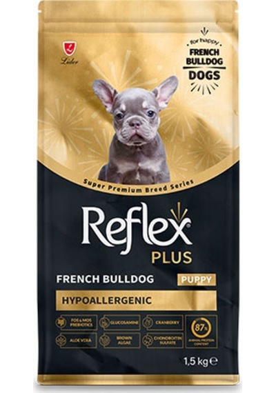 Reflex Plus Hypoallergenic French Bulldog Yavru Köpek Maması 1500 G