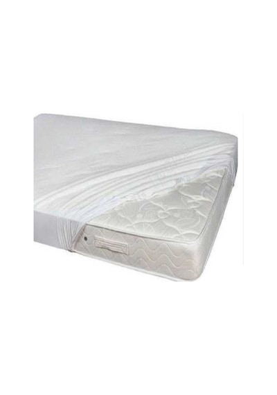 Divanev Sıvı Geçirmez Fitted Alez 70x120 Cm Pamuk Fitted Alez Bebe Çocuk Alezi Beyaz