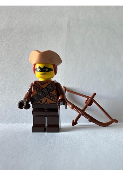Orjinal Lego Minifigür Western Girl With Bow