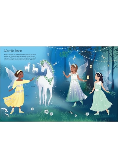 Sticker Dolly Dressing Fairy Princesses Usborne
