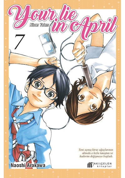 Your Lie İn April - Nisan Yalanı 7 Ciltli Akılçelen Kitaplar