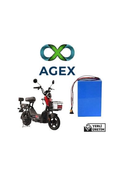 Motolux Gogo Elektrikli Motorsiklet Bataryası 48 Volt 30 Ahlifepo4 Batarya