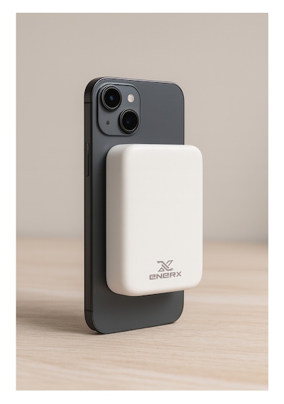 Enerx ENR-P10WC 10.000 Mah Magsafe Powerbank Beyaz