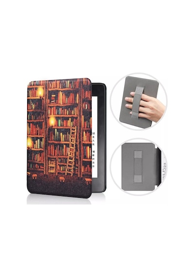 Amazon Kindle Basic 2022 Ve 2024 E Kitap Okuyucu Kılıfı - Kitaplık