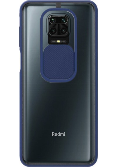 Xiaomi Redmi Note 9 Pro Kapak Lensi Açılır Kapanır Kamera Korumalı Silikon Kılıf