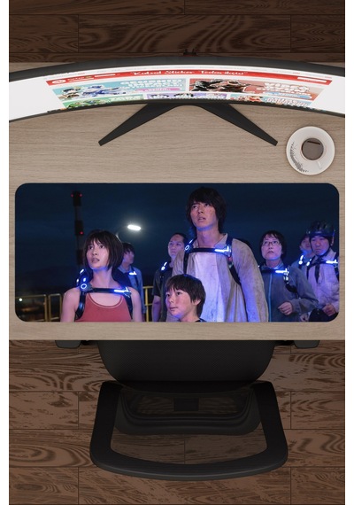 Alice İn Borderland V4 70x30 Xl Gaming Kauçuk Kaymaz Taban Mouse Pad Fare Altlığı