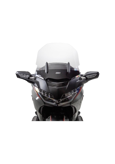 GP Kompozit Honda Gold Wing / Bagger 2018-2023 Uyumlu Baskılı Ön Cam Füme 59 cm