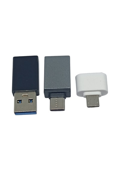 Type-cto Usb 3.0 Otg Usb To Type-c 3.0 Veri Aktarımı Otg Micro Otg 3 Lü Set