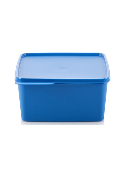Tupperware Kare Buzdolabı Saklama Kabı Mavi 2.5 Lt Mavi