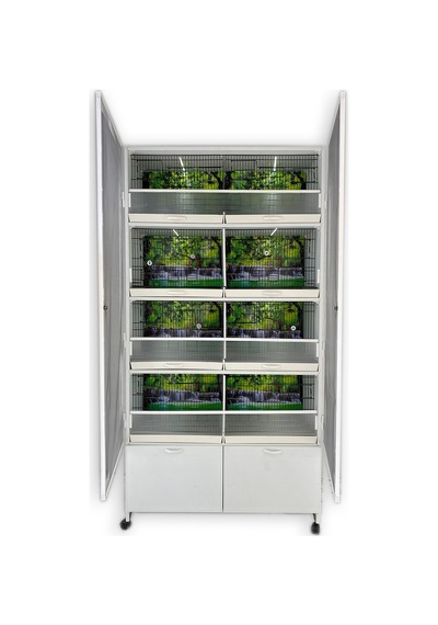 İstanbul Kafes Model 8D Pvc Kuş Dolabı