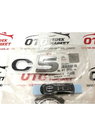 Citroen C5 X7, C5 Yazı Oem 98041607vd