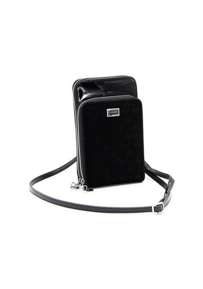 Silver Polo Sp1011 Kadın Telefon Çantası Fashion Siyah-rugan Siyah