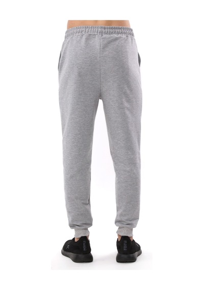 Raru Erkek Ribanalı Sweat Pantolon Sentus Gri Melanj