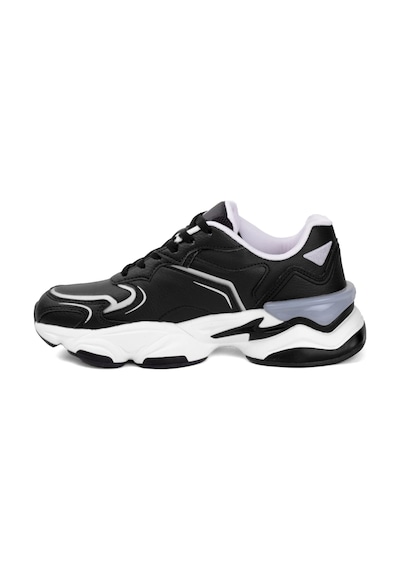 Lumberjack 4W MADAX WMN PU 4PR Kadın  Siyah Sneaker