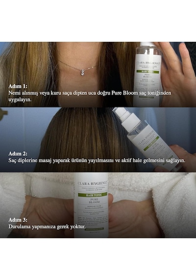 Pure Bloom Hair Tonic 100ml Saç Toniği Diğer