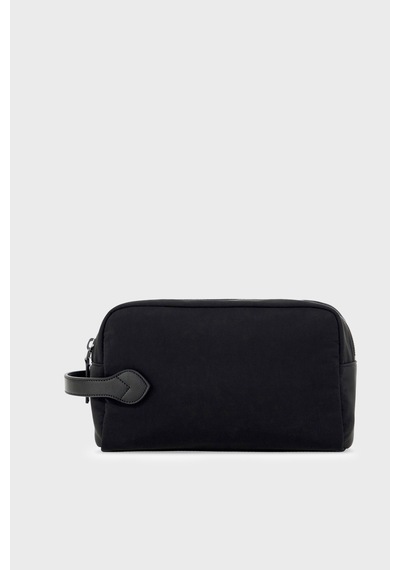 Emporio Armani Logolu Tek Saplı Çanta Erkek Çanta Em007035 Af28742 Uc001 Siyah