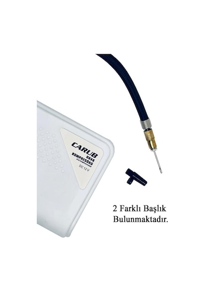 Carub Br2491105 12V Hava Kompresörü Beyaz