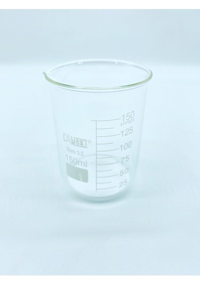 Cam Beher Dereceli Borosilikat 150 ML 1 Adet