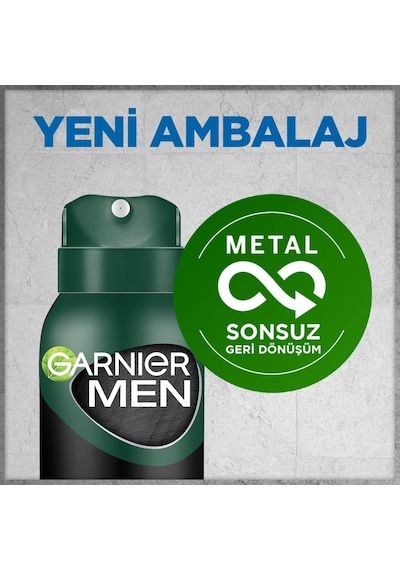 Garnier Men Ekstra Ferahlık Sprey Deodorant