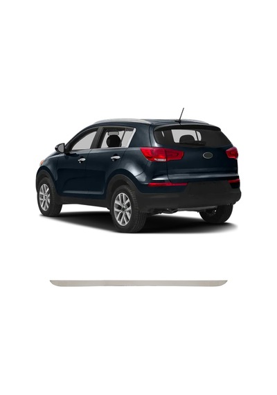 Kia Sportage Uyumlu 2015 Ve Üzeri Krom Bagaj Alt Çıtası Paslanmaz Çelik