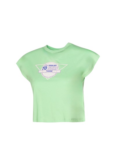 Hummel Afra Kısa Kollu Tişört 912065-7622 Yeşil