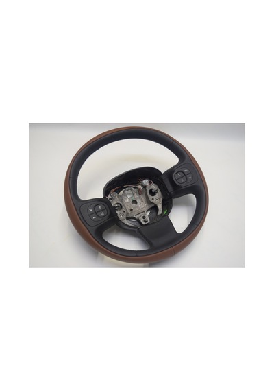 Fiat 500 Direksiyon Simidi Kahverengi Siyah Deri F1 Tuşlu