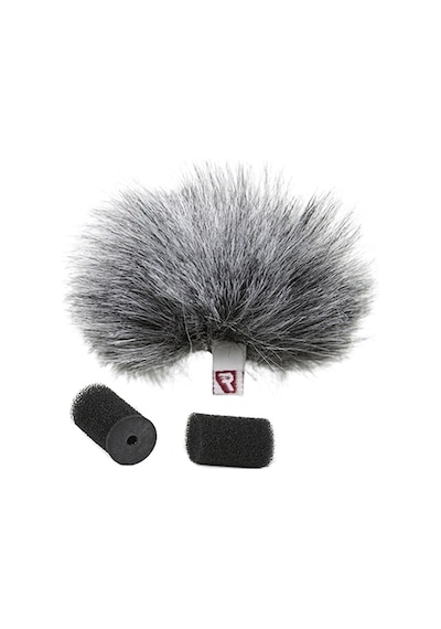 Rycote 065515 Gri Renk Yaka Mikrofonu için Rüzgar Koruyucu