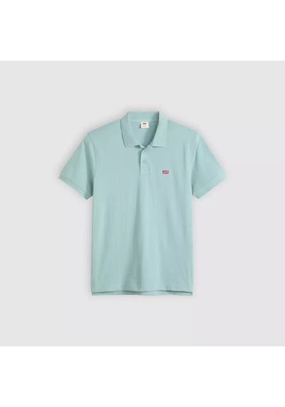 Levi's Erkek 100% Pamuk Standard Fit Polo Yaka Su Yeşili T-shirt - 35883-0283 Yeşil
