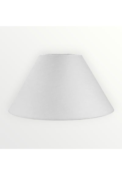 Konik Abajur Lambader Şapkası 22cmx40cm Yükseklik 22cm Beyaz Diğer
