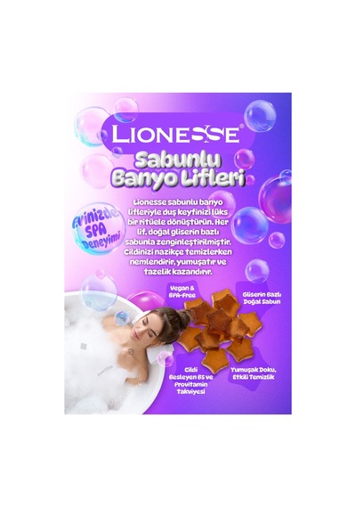 Lionesse Sabunlu Banyo Lifi Kavun Kokulu 954
