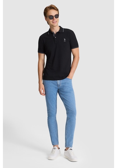 U.S. Polo Assn. U.s. Polo Assn. Erkek Siyah Tişört Basic 50326975-vr046