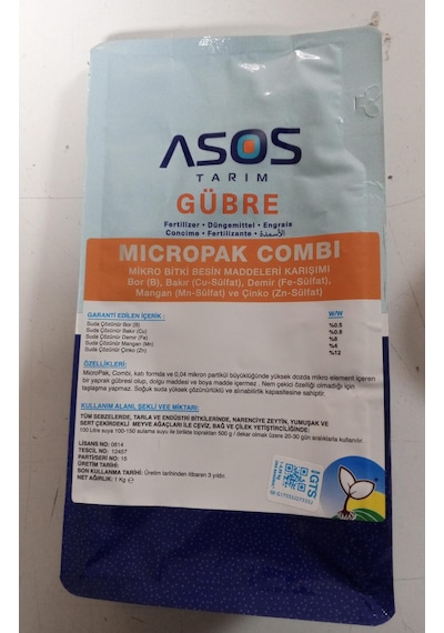 Asos Tarım Micropak Combi 1 Kg 1 kg