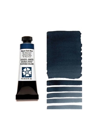 Extra Fine Tüp Suluboya 15 Ml Seri 3 Mayan Dark Blue Nocolor-fedc37f3