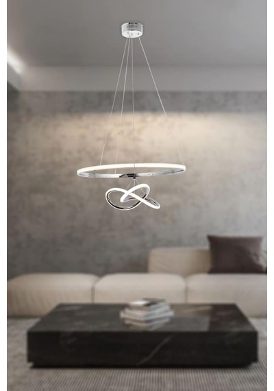 Eray Aydınlatma 2092-40 Krom Led Avize