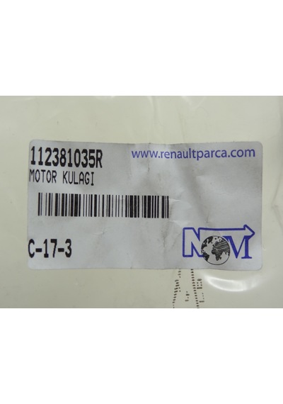 Captur Clio 4 Dacia Lodgy - Dokker Motor Kulağı 112381035r