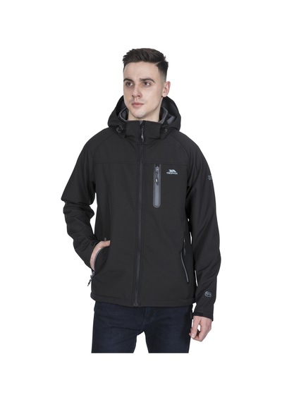Trespass Accelerator Iı - Male Softshell Jkt Tp75 Siyah