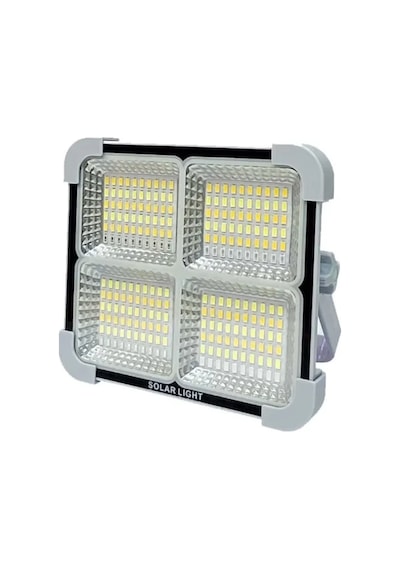 Cata Ct-4698 Miami 200w Solar Projektör Güneş Enerjili Şarjlı Led Işık 3 Renk Modu 6400k-4000k-3200k Dimmerli Dış Mekan Aydınlatma