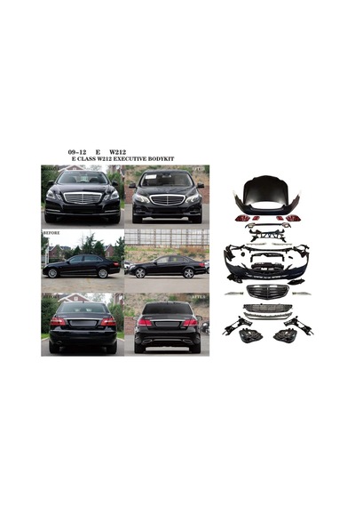 Mercedes E Class W212 2009-2012 Uyumlu Executive Makyajlama Seti-stok Hazır