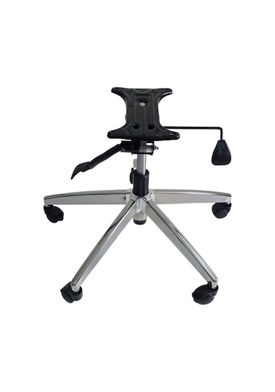 Kamusalmarket Oyuncu Koltuğu Ayağı Çift Kol Mekanizma Siyah Pistonlu 150 Kg