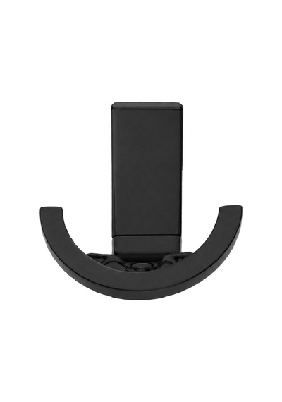 Palmiye Lüks Askı, Metal, Vestiyer Askı, 120 Gr, Dolap Askılık, Duvar Askılığı, Mat Siyah Vidalı