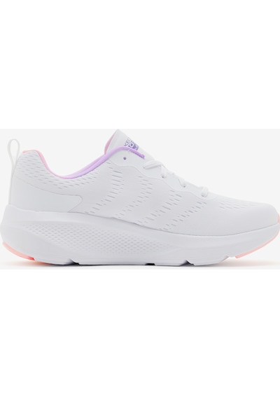 Skechers Go Run Elevate - Double Time Kadın Beyaz Koşu Ayakkabısı 128334 Wmlt Beyaz